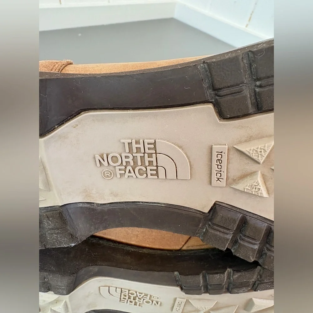 The North Face Ballard II Lace-Up Waterproof Boots – Brown Leather – Size 9.5
